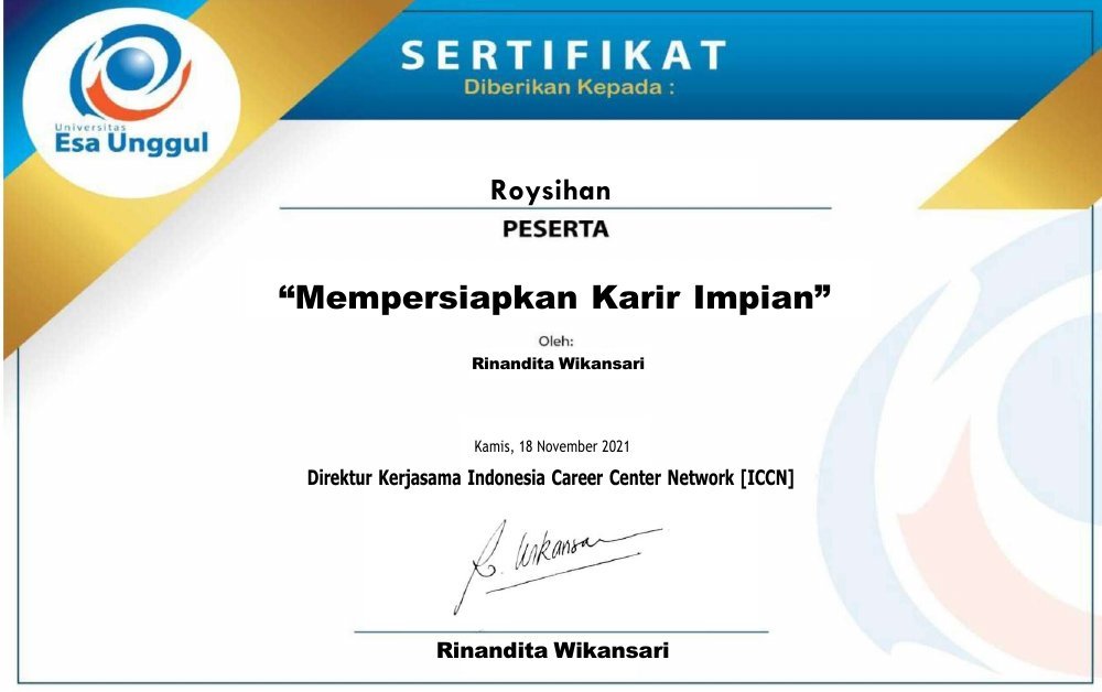 Mempersiapkan Karir Impian